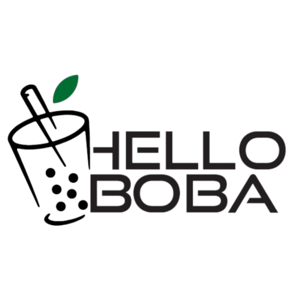 Hello Boba logo transparent