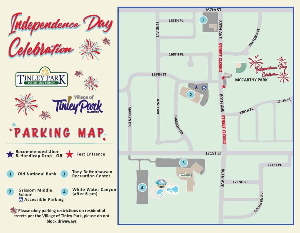 2026 Parking Map